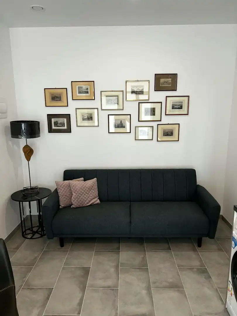 Living room of Flat for rent in Valencia  with Air Conditioner, Heating and Furnished