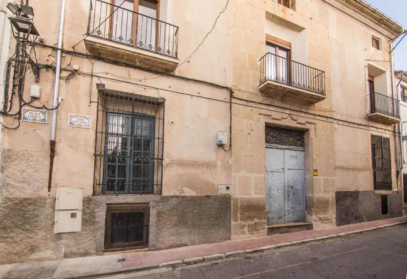 Vista exterior de Casa o xalet en venda en Cocentaina amb Calefacció, Jardí privat i Terrassa