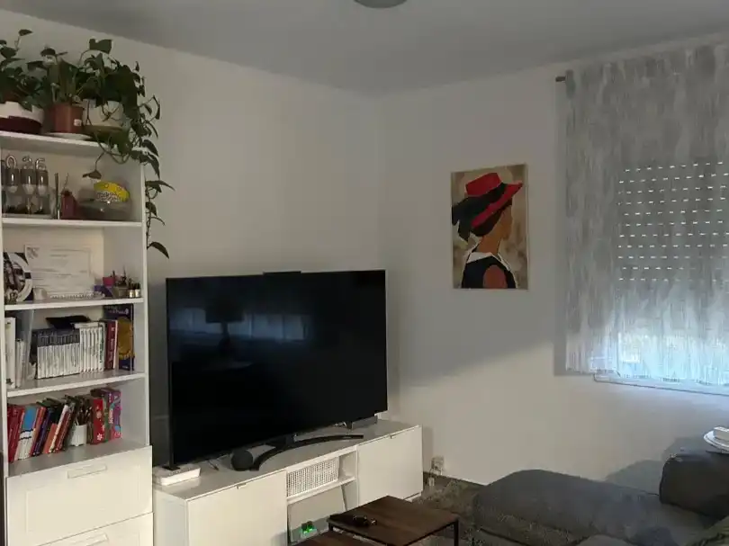 Sala de estar de Piso en venta en Figueres con Balcón