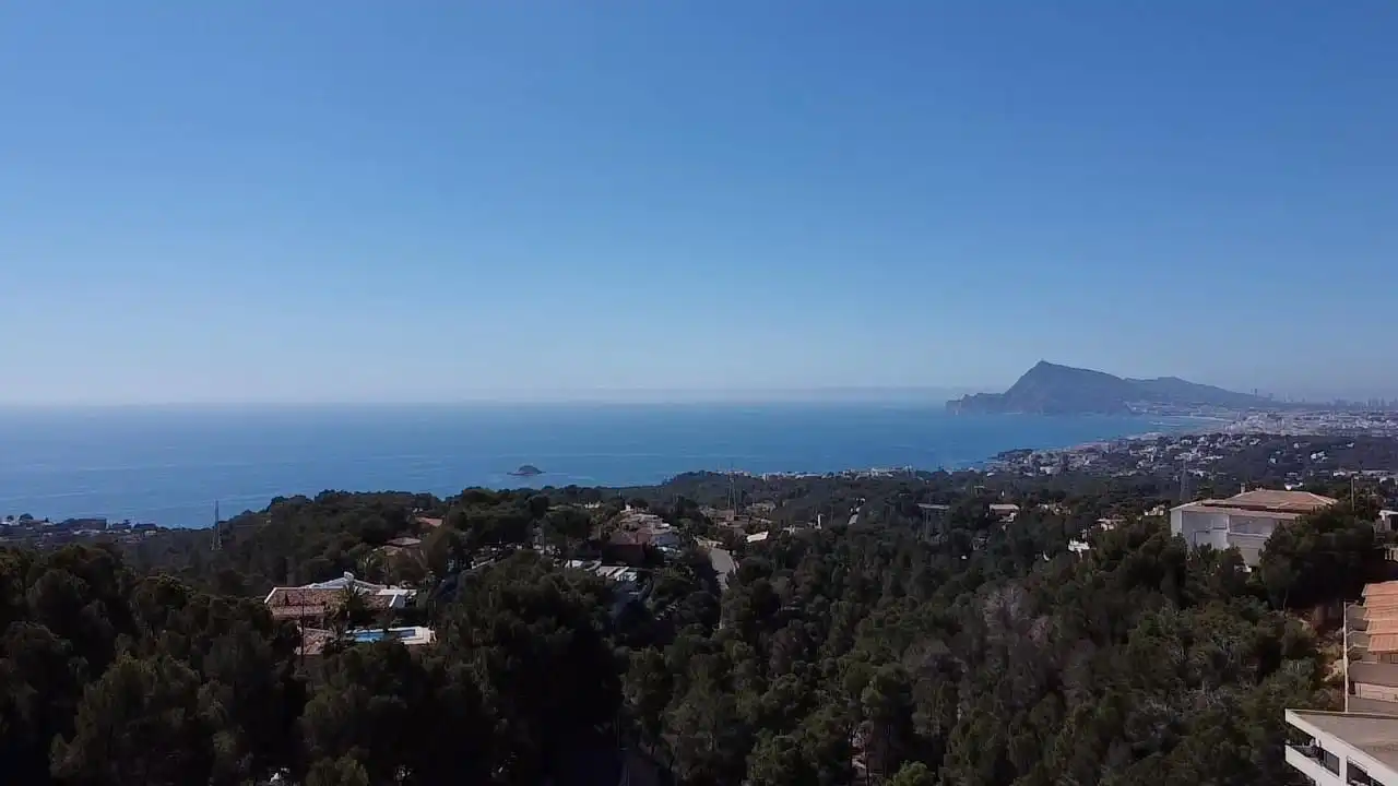Vista exterior de Piso en venta en Altea con Aire acondicionado, Calefacción y Terraza