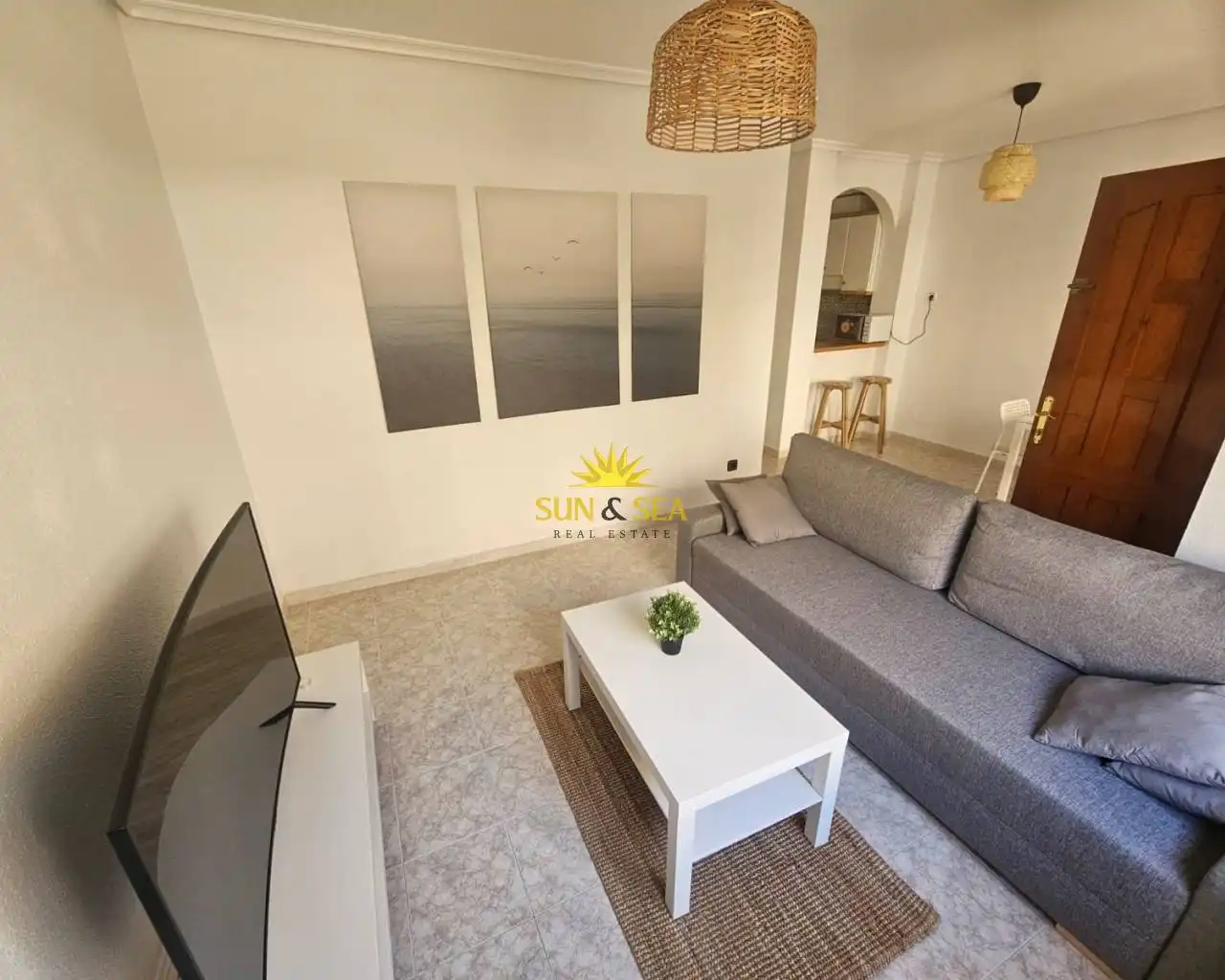 Sala d'estar de Casa o xalet de lloguer en Orihuela amb Aire condicionat, Calefacció i Terrassa