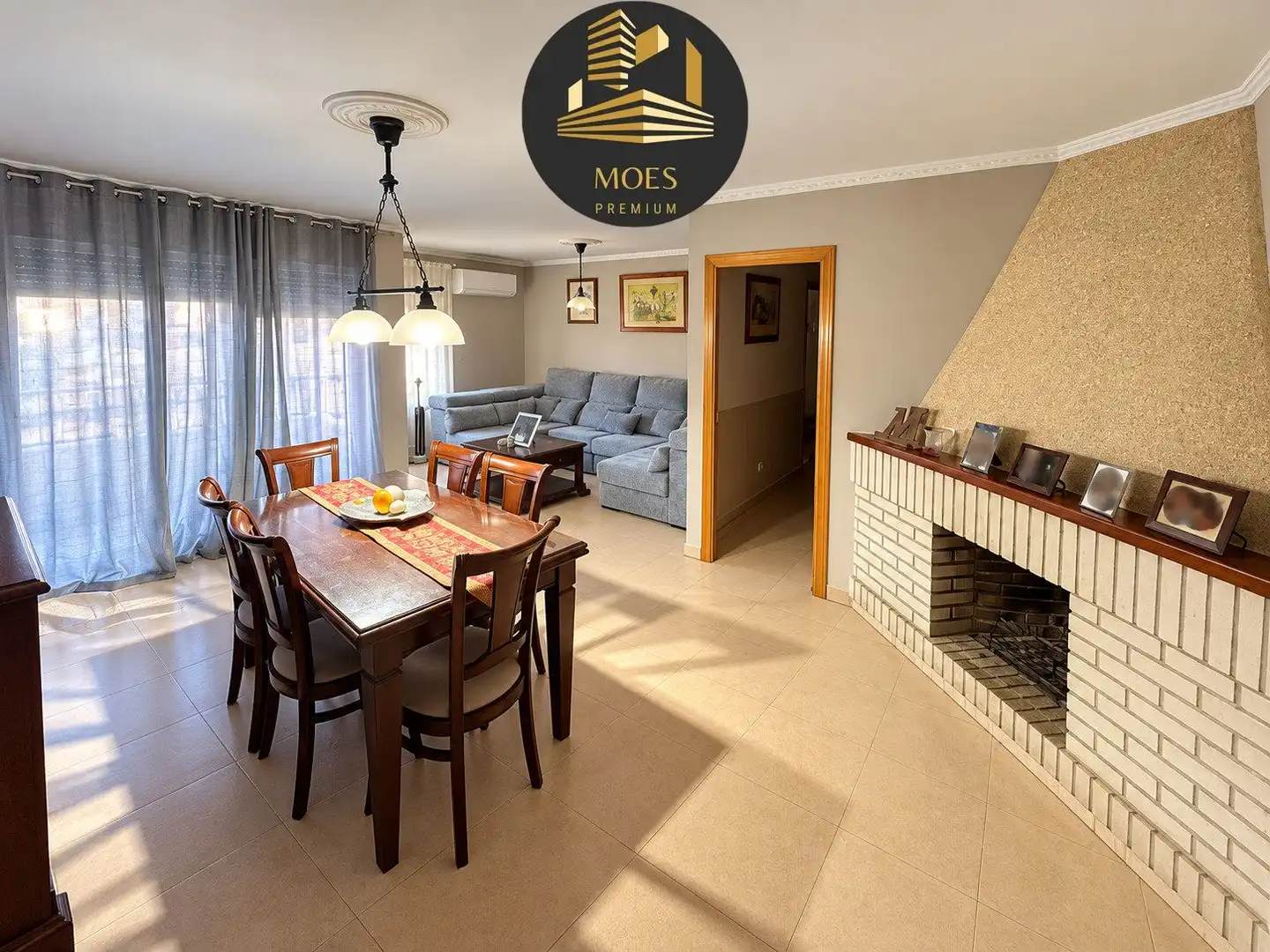 Sala de estar de Piso en venta en Andújar con Aire acondicionado, Calefacción y Balcón