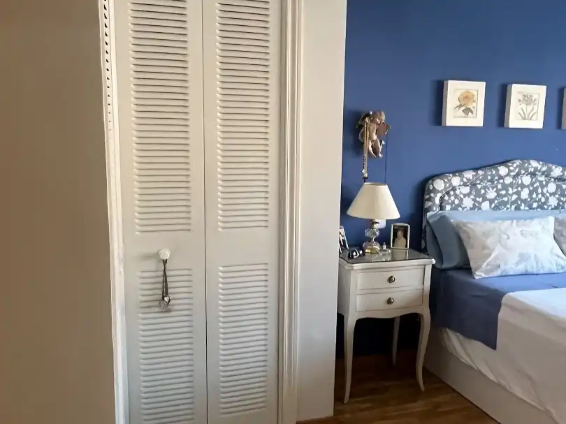 Bedroom of Flat for sale in  Madrid Capital  with Air Conditioner