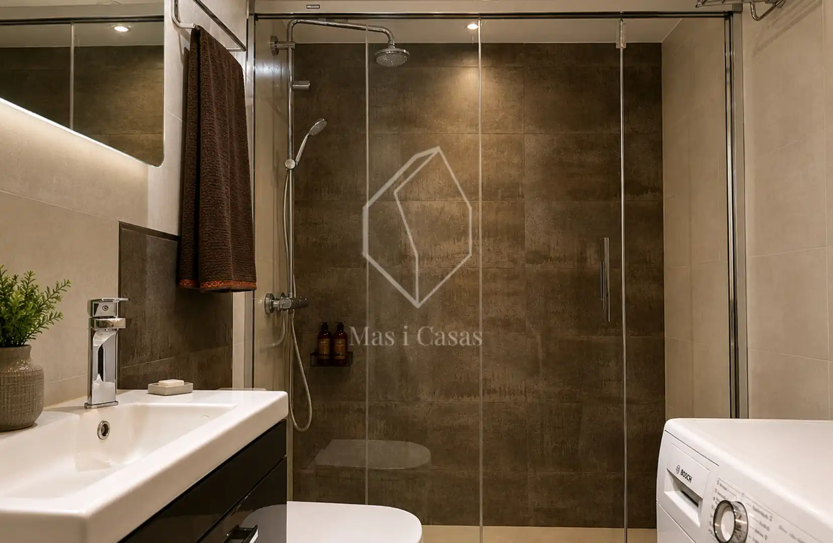 Bany de Apartament en venda en L'Escala amb Aire condicionat, Calefacció i Terrassa