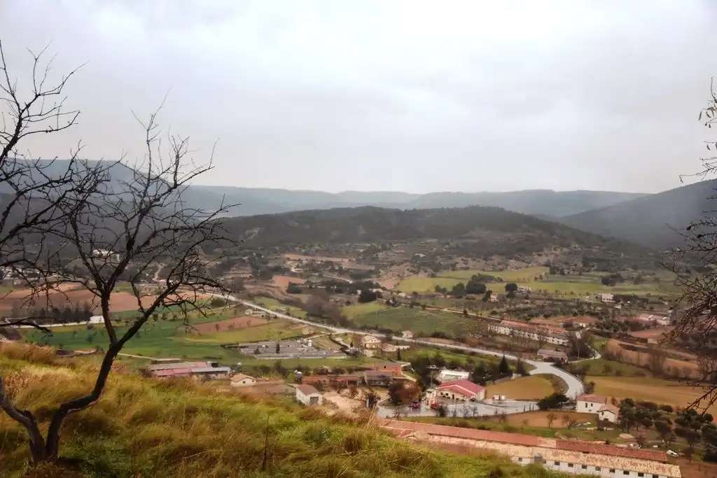 Vista exterior de Casa o chalet en venta en Peñarroya de Tastavins con Calefacción, Jardín privado y Terraza