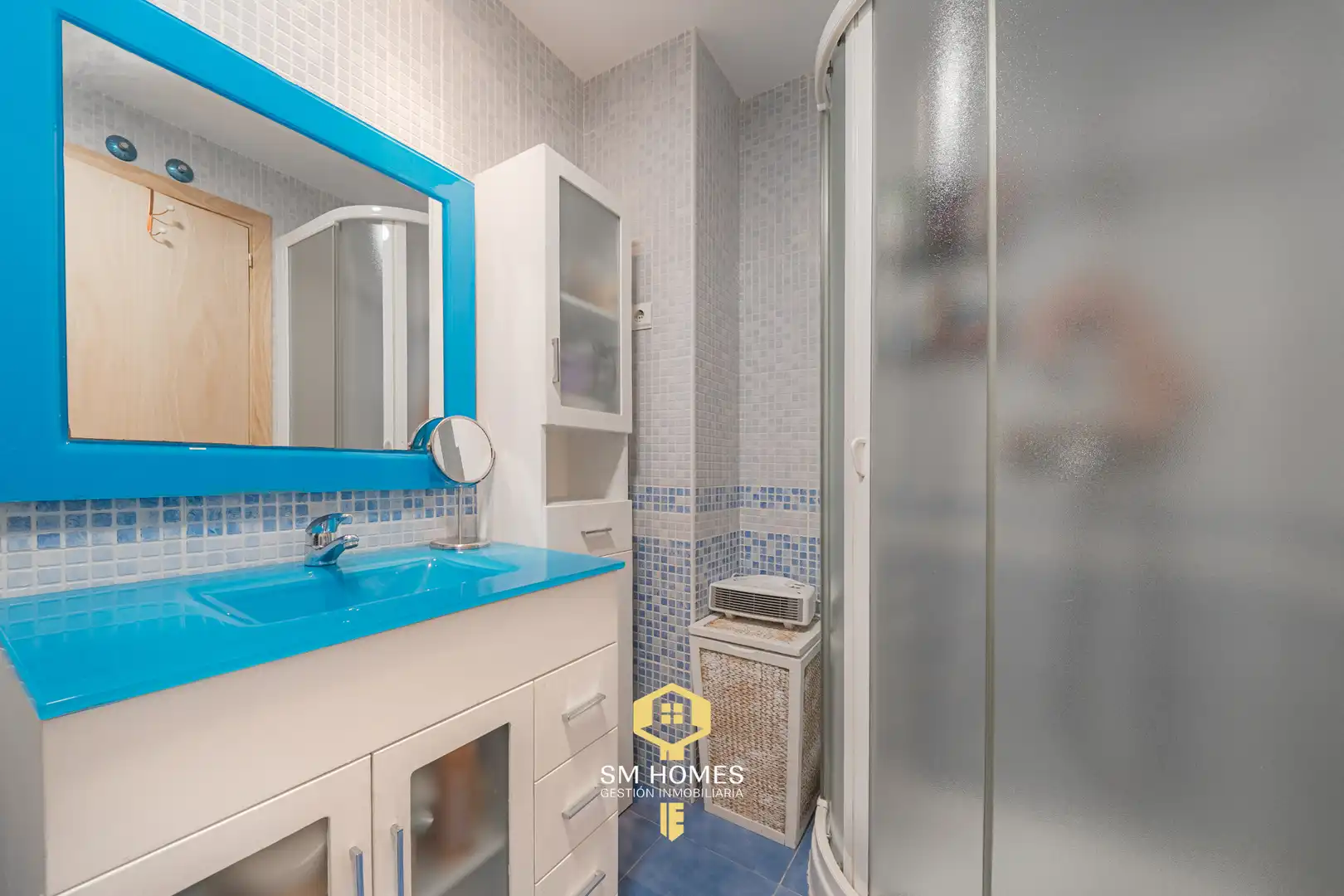 Badezimmer von Wohnung zum Verkauf in Leganés mit Klimaanlage, Heizung und Terrasse