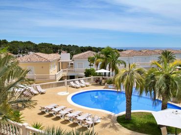 Appartement compact avec piscine à vendre à Benissa pueblo