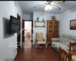 Living room of Apartment for sale in Chiclana de la Frontera  with Air Conditioner, Private garden and Community pool