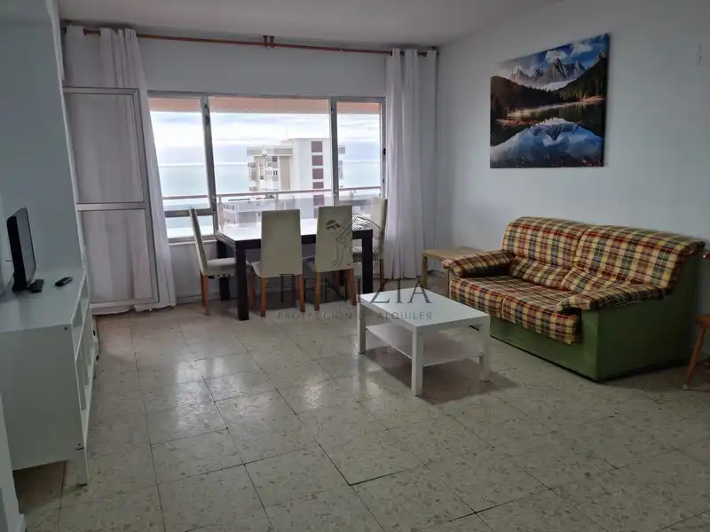 Living room of Flat for rent in Cádiz  with Terrace, Furnished and Oven