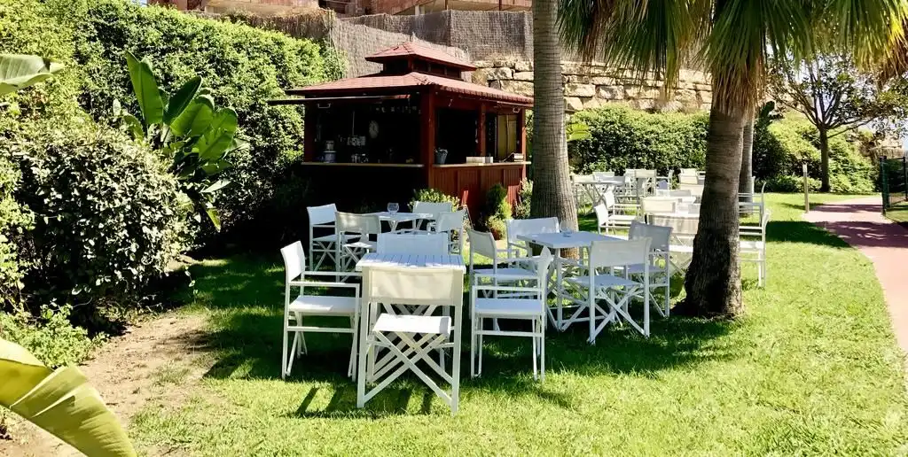Garten von Dachboden zur Miete in Benahavís mit Klimaanlage, Heizung und Parkett