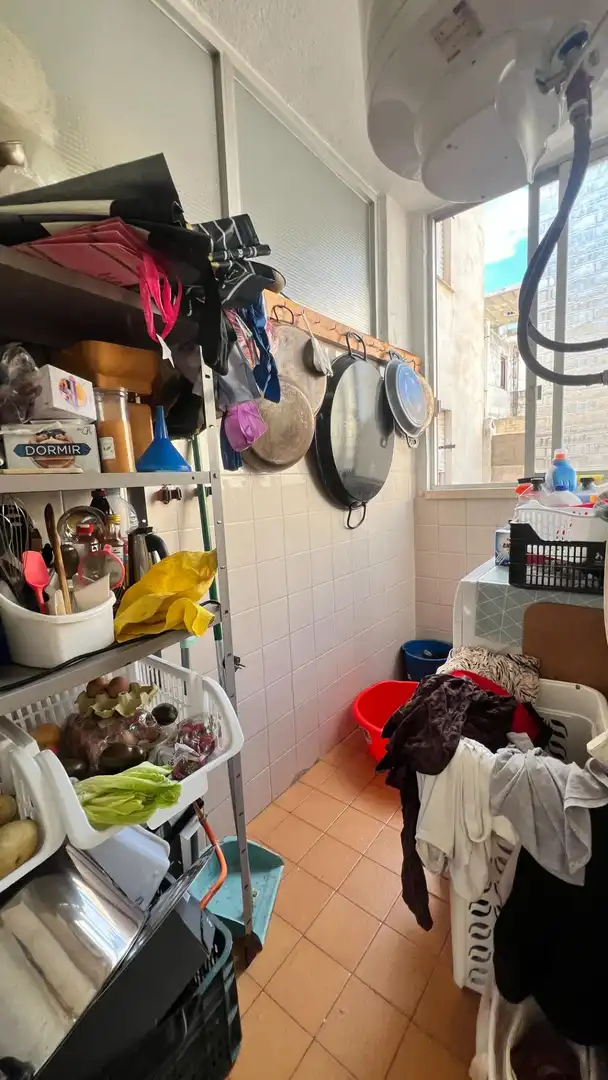 Küche von Wohnung zum Verkauf in Burriana / Borriana mit Klimaanlage, Heizung und Abstellraum