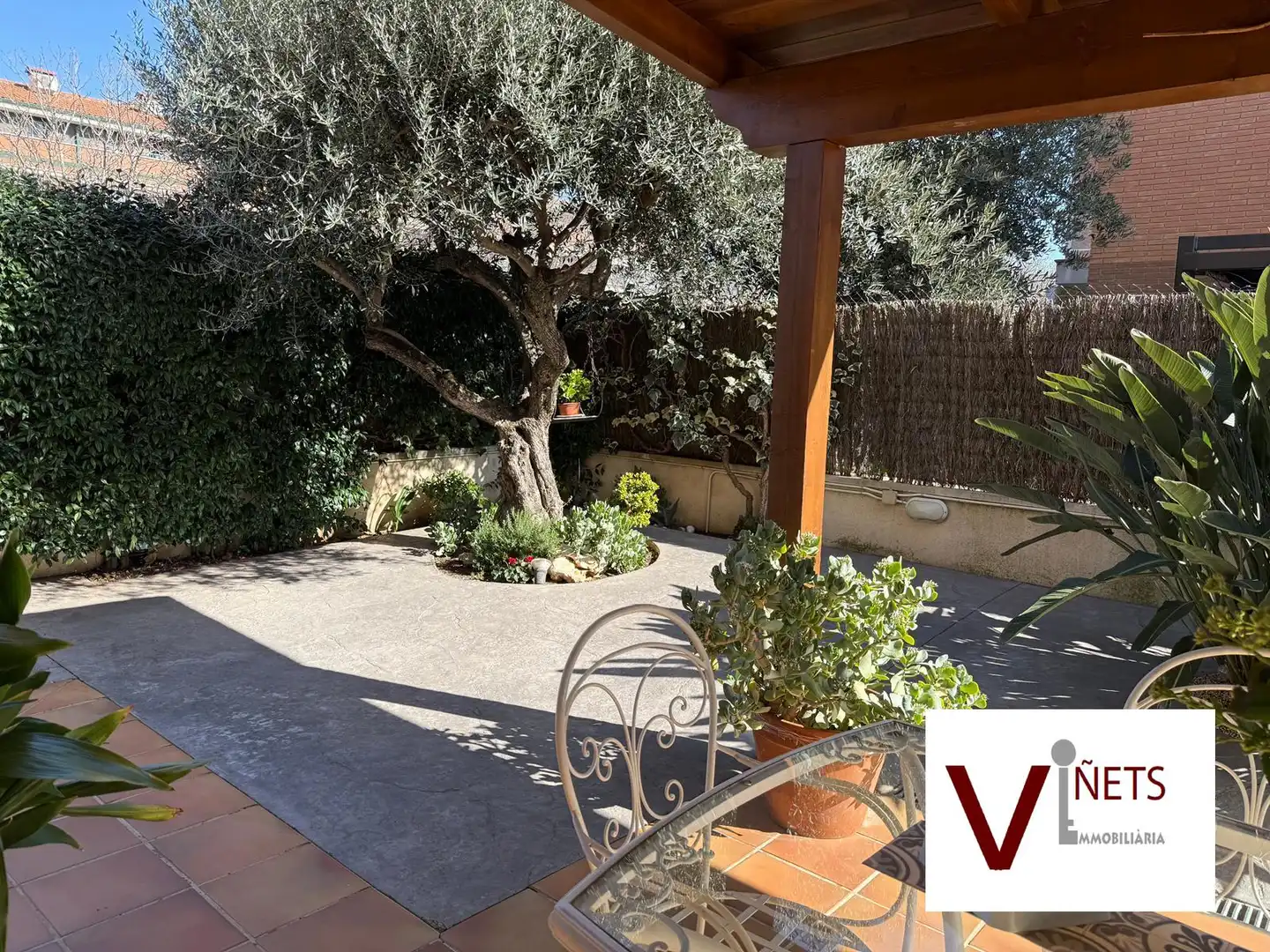 Garten von Erdgeschoss zum Verkauf in La Garriga mit Heizung, Privatgarten und Parkett