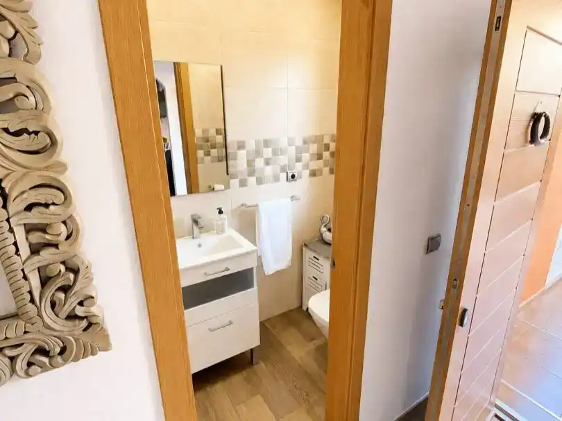 Baño de Casa o chalet en venta en Benalmádena con Aire acondicionado, Piscina y Balcón