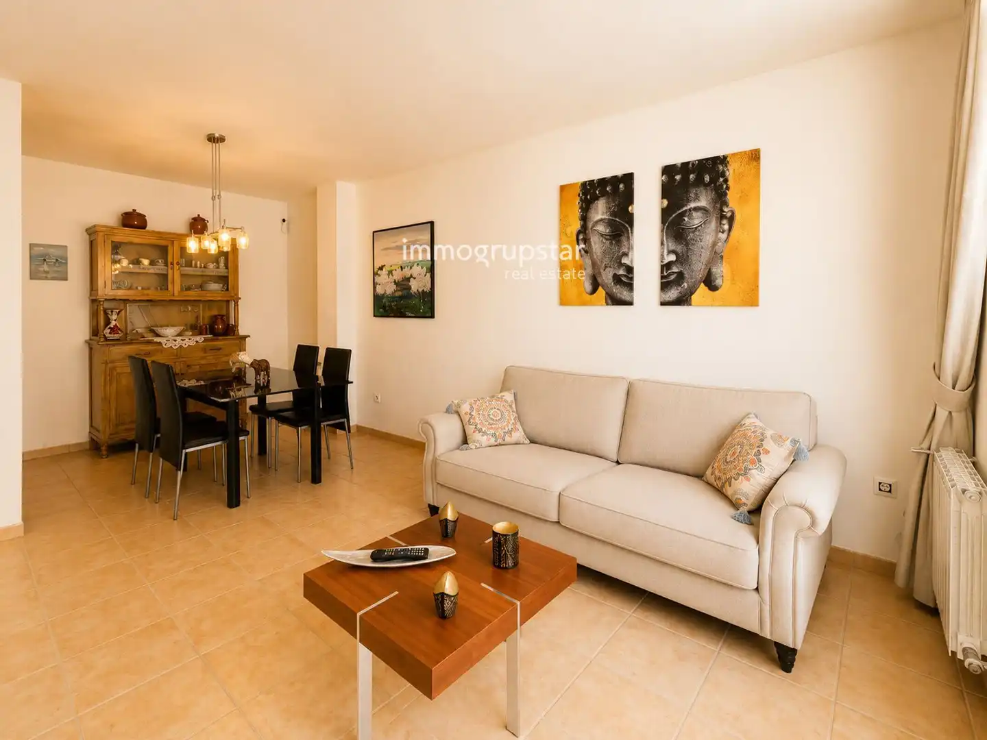 Wohnzimmer von Wohnung zum Verkauf in Calonge i Sant Antoni mit Heizung und Möbliert