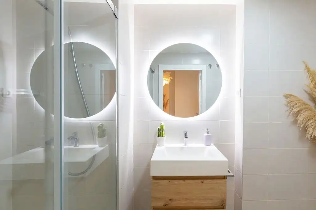 Bany de Apartament en venda en Arenys de Mar amb Aire condicionat, Calefacció i Parquet