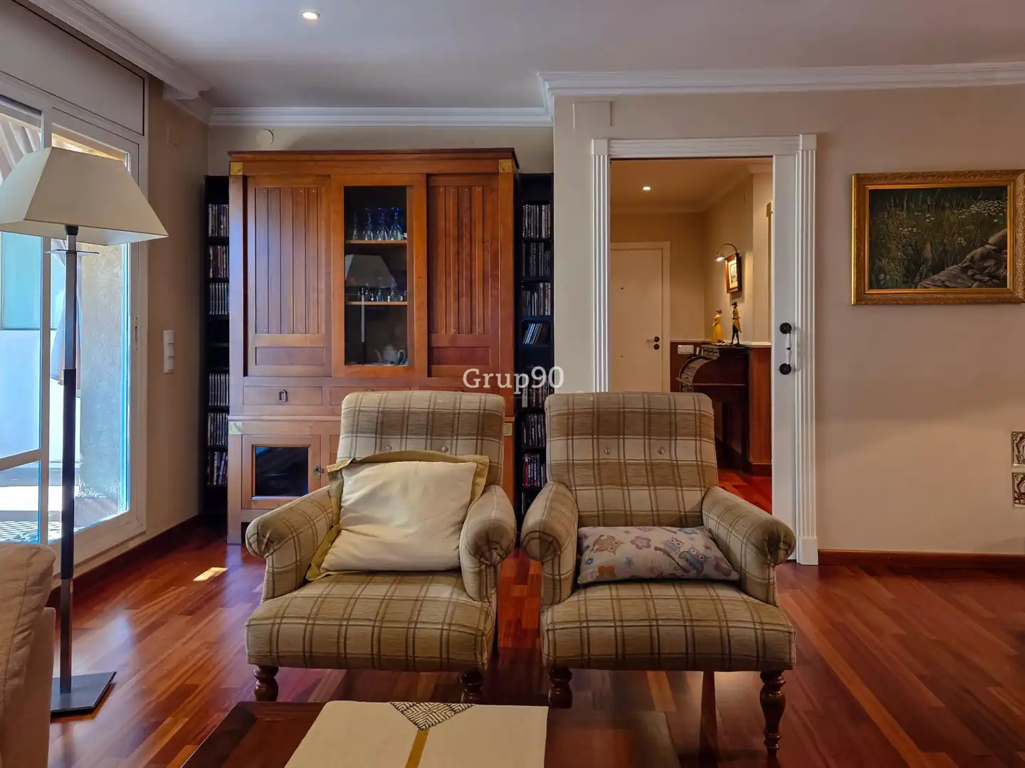 Living room of Attic for sale in Lleida  with Air Conditioner, Terrace and Balcony