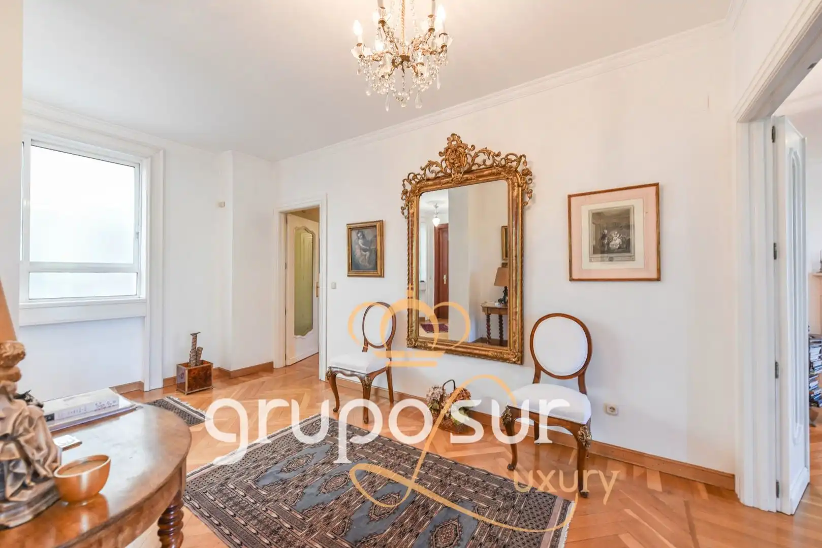 Sala d'estar de Pis en venda en Valladolid amb Calefacció, Parquet i Terrassa