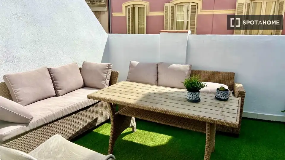 Piso con terraza en alquiler en Ciutat Vella, imagen 13
