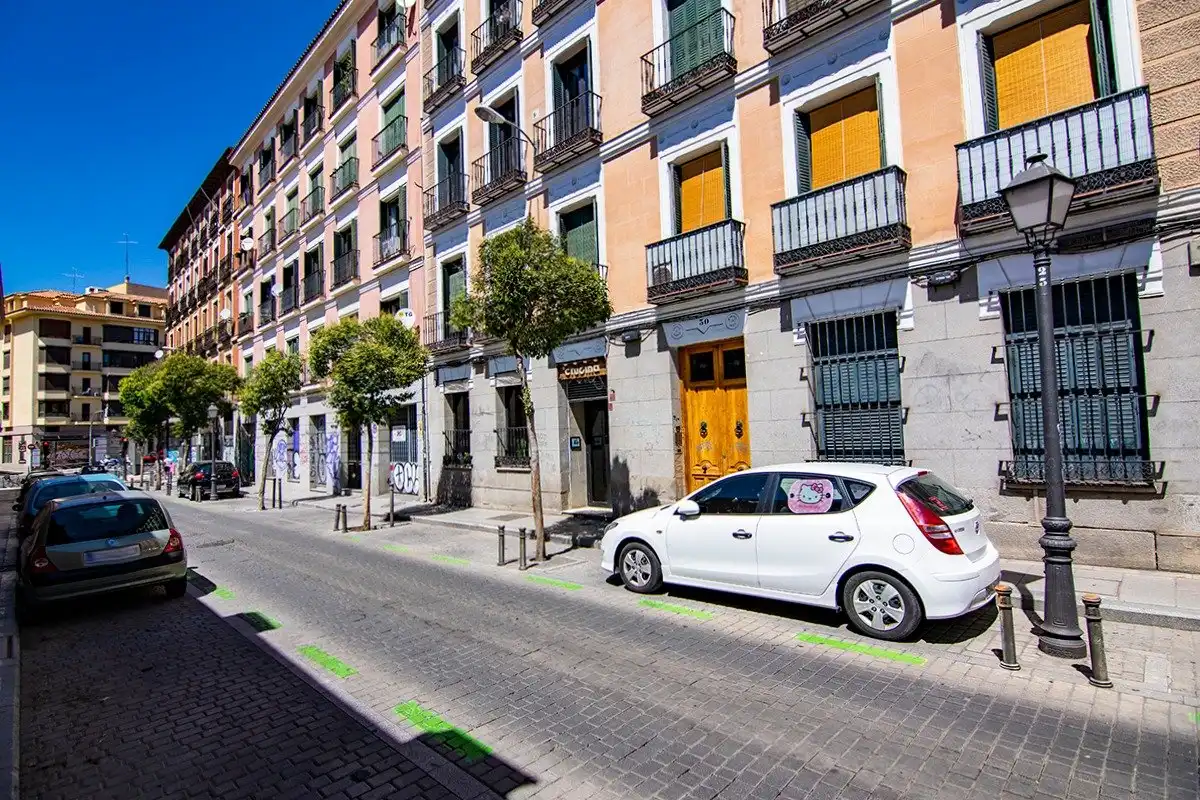 Exterior view of Flat for rent in Madrid  with Parquet flooring
