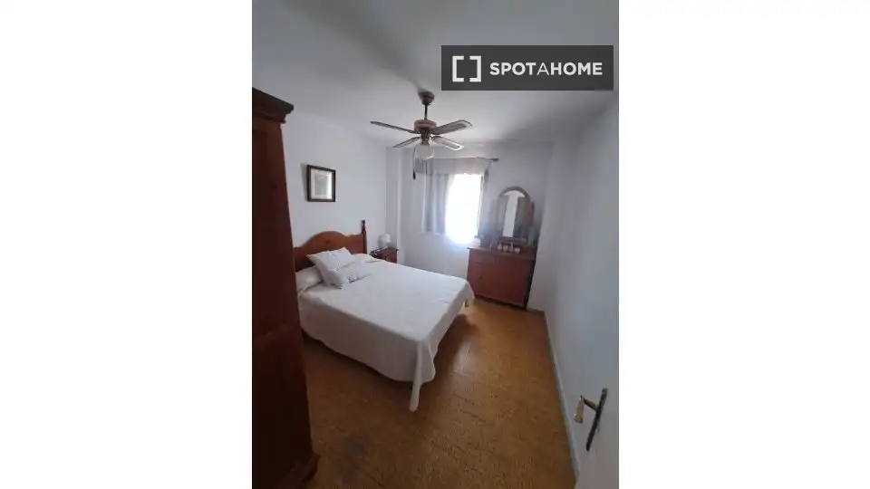 Schlafzimmer von Wohnungen zur untervermieten in Vélez-Málaga mit Klimaanlage, Terrasse und Möbliert