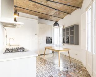 Kitchen of Apartment for sale in  Barcelona Capital  with Air Conditioner and Balcony