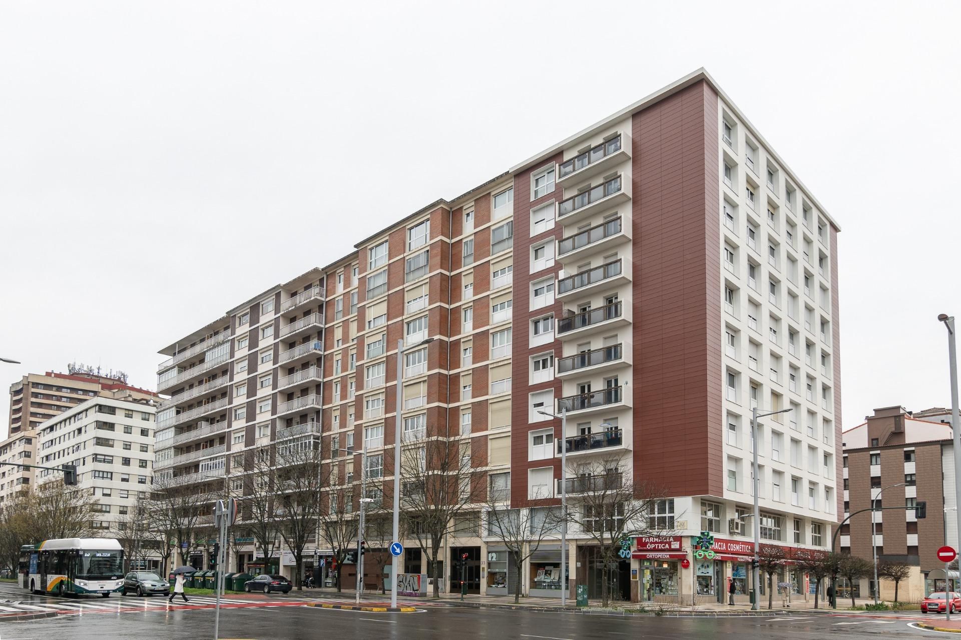 Exterior view of Flat for sale in  Pamplona / Iruña  with Parquet flooring and Storage room
