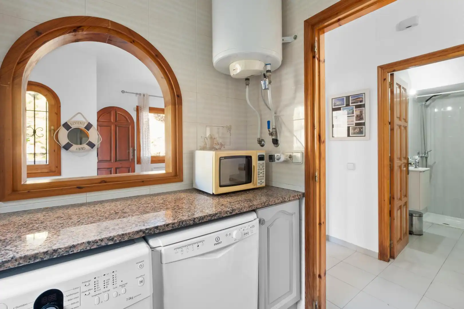 Cocina de Casa adosada en venta en Begur con Terraza, Amueblado y Jacuzzi