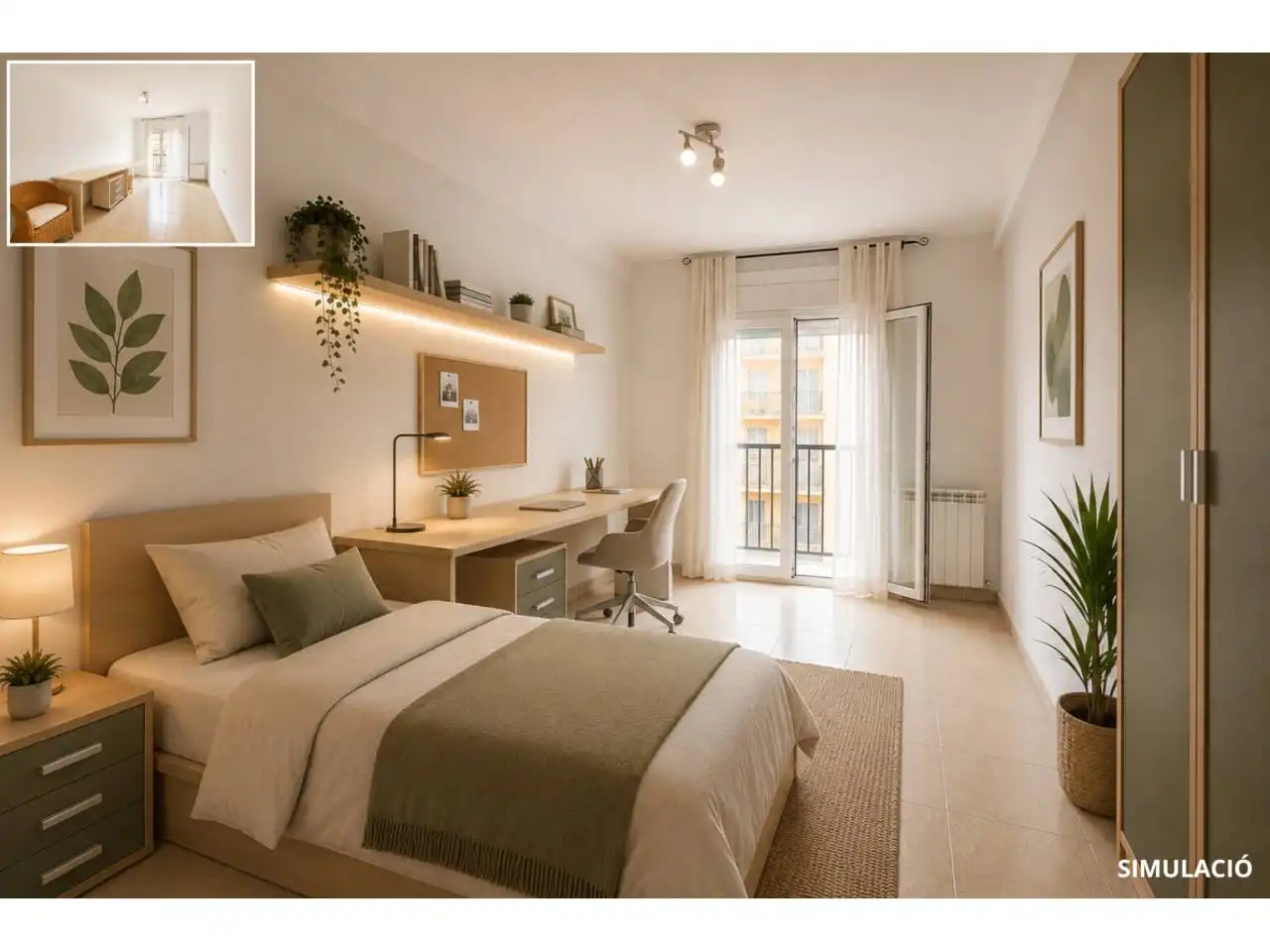 Habitación de Piso en venta en Manlleu con Calefacción, Terraza y Balcón