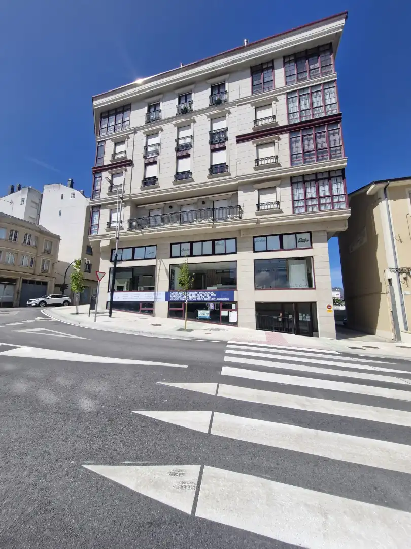 Vista exterior de Dúplex en venta en Foz con Calefacción, Terraza y Amueblado