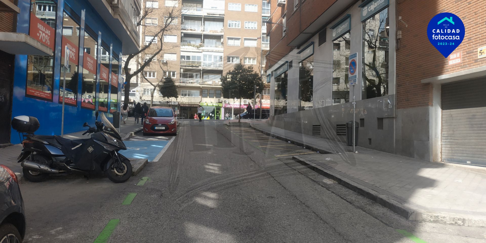 Exterior view of Premises for sale in  Madrid Capital  with Air Conditioner, Heating and Parquet flooring