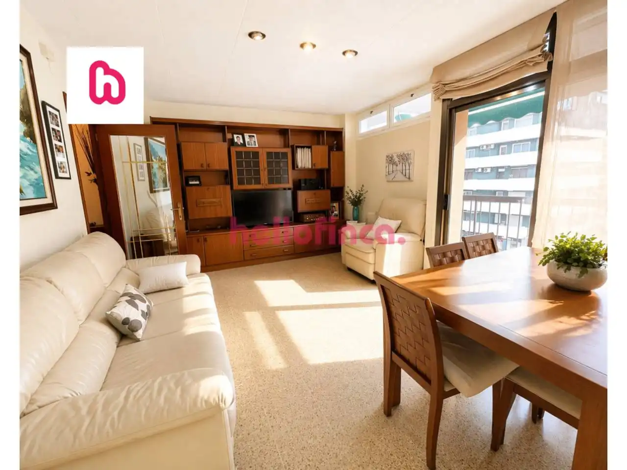 Living room of Flat for sale in Sabadell  with Air Conditioner, Heating and Terrace