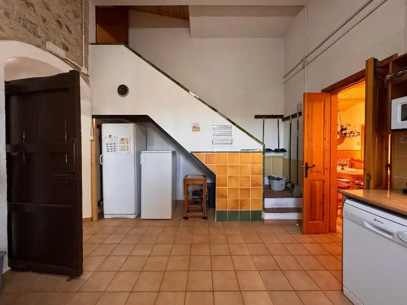 Cocina de Finca rústica en venta en Albons con Jardín privado, Terraza y Trastero