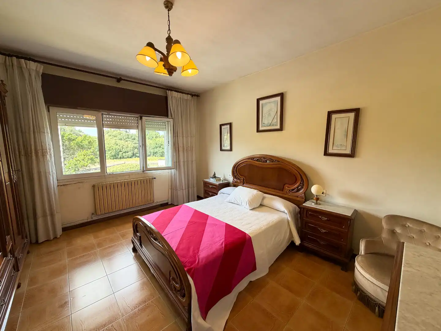 Bedroom of Houses for sale in Rianxo  with Heating, Private garden and Furnished
