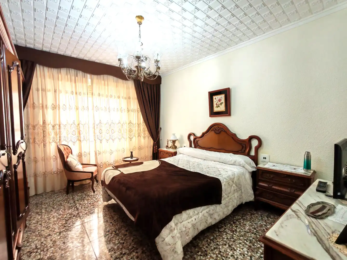 Bedroom of Flat for sale in Elche / Elx  with Furnished, Oven and Washing machine