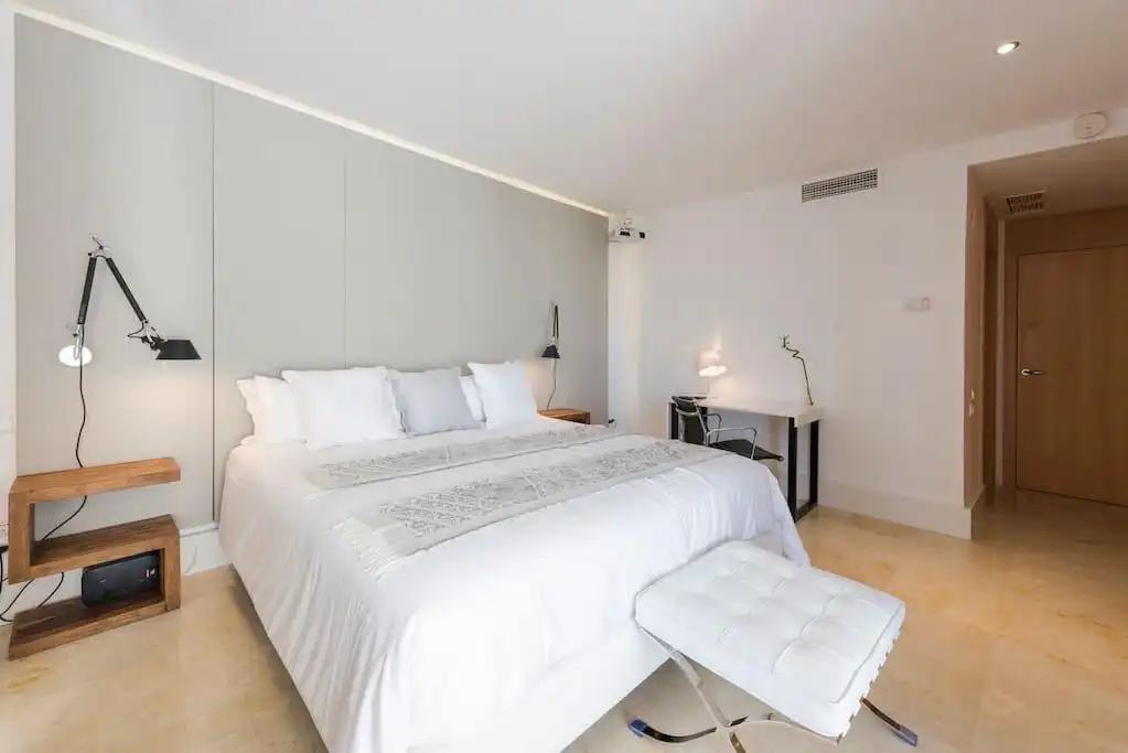 Bedroom of Duplexes for rent in Marbella  with Air Conditioner, Heating and Terrace