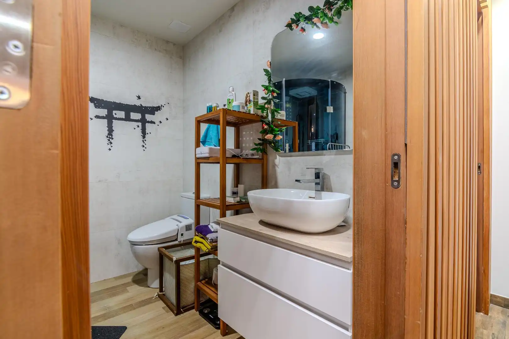Bathroom of Flat for sale in Reinosa  with Heating, Furnished and Balcony
