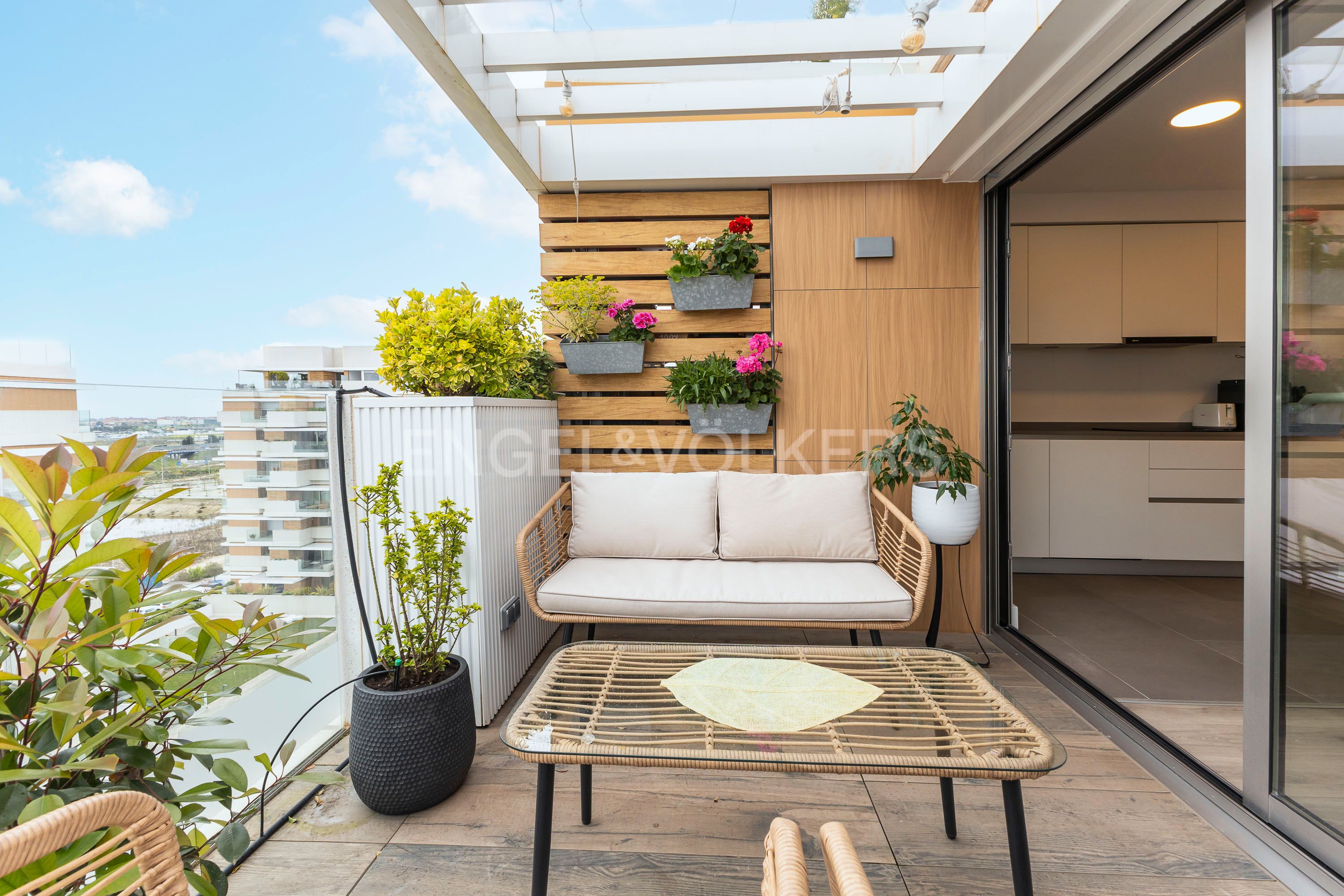 Terrace of Apartment for sale in  Madrid Capital  with Air Conditioner, Heating and Terrace