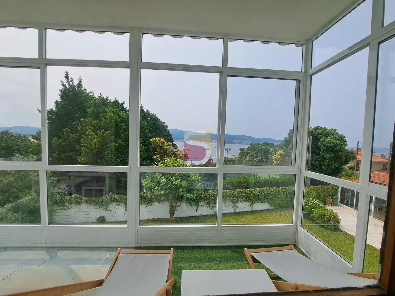 Terraza de Casa o chalet en venta en Nigrán con Calefacción y Jardín privado