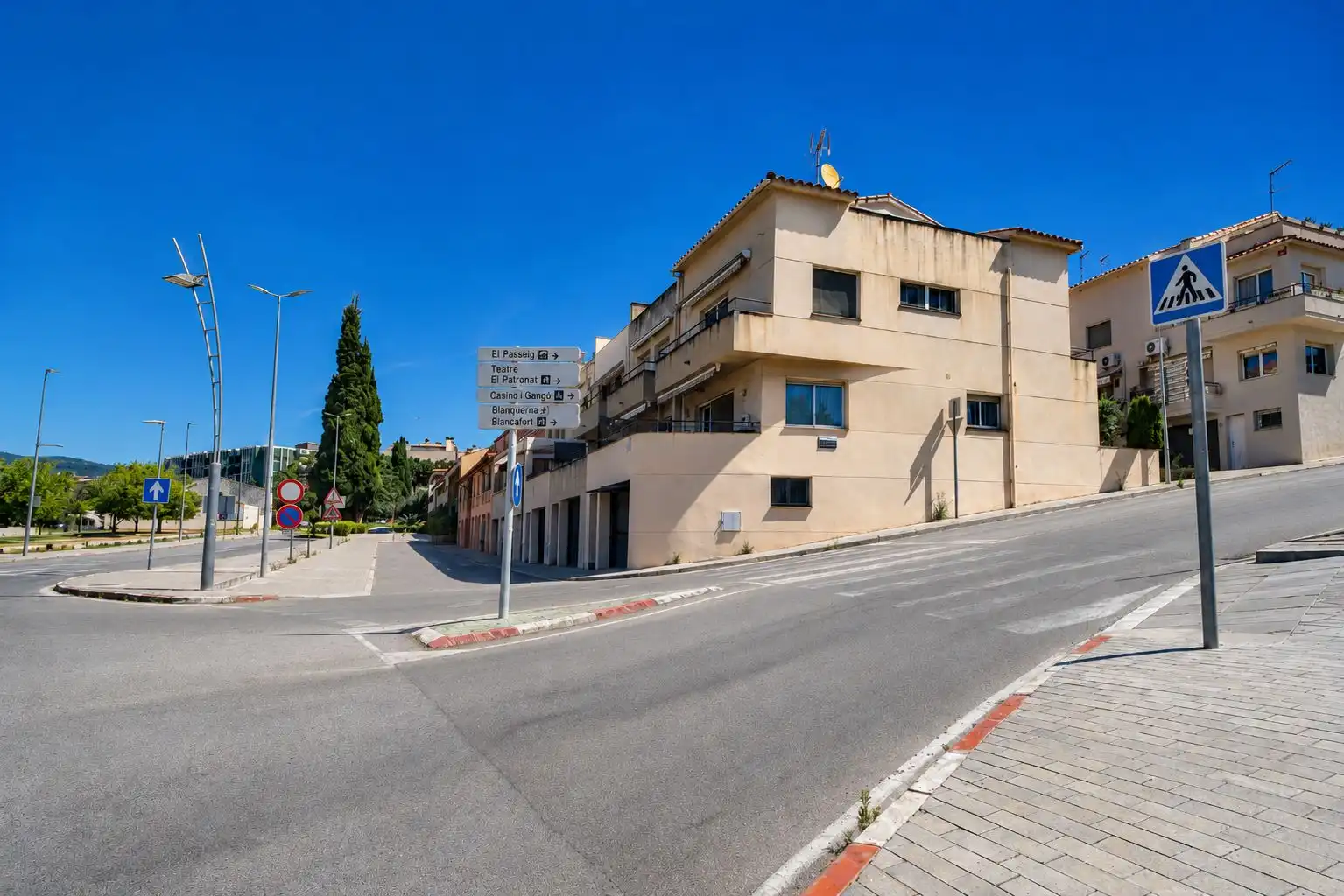 Vista exterior de Casa adosada en venta en La Garriga con Aire acondicionado, Calefacción y Terraza
