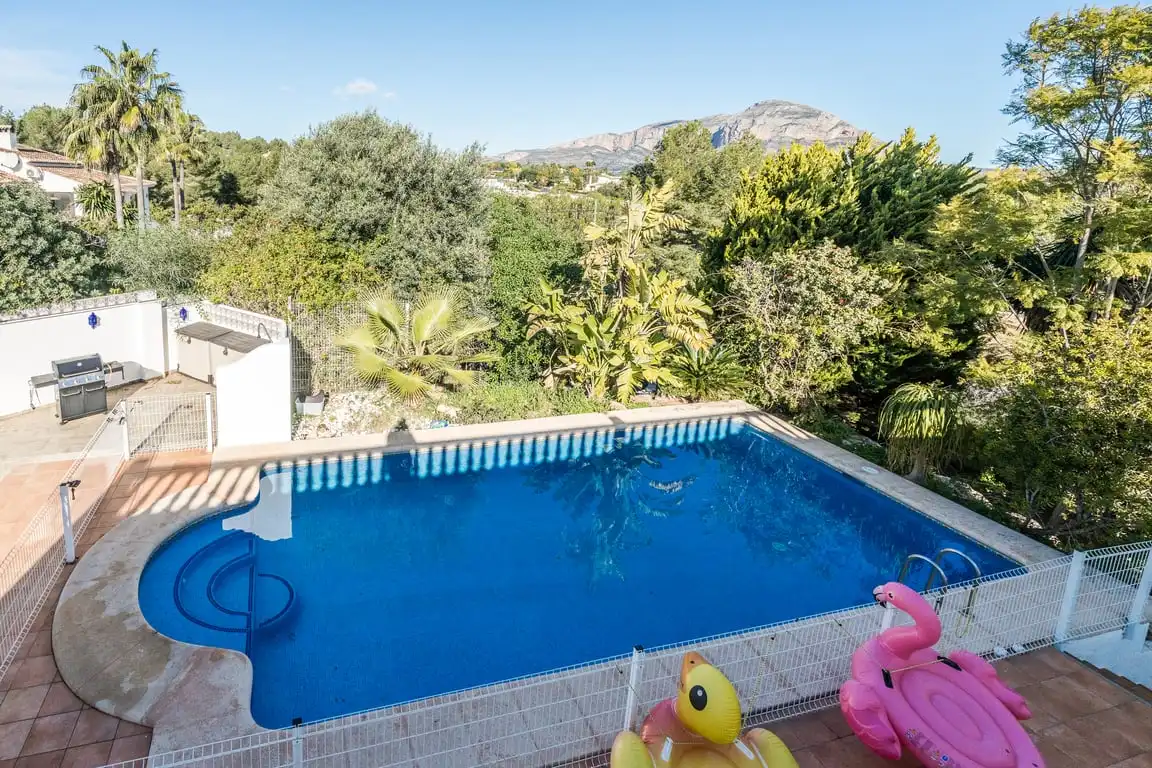 Piscina de Casa o chalet en venta en Jávea / Xàbia con Aire acondicionado, Jardín privado y Terraza