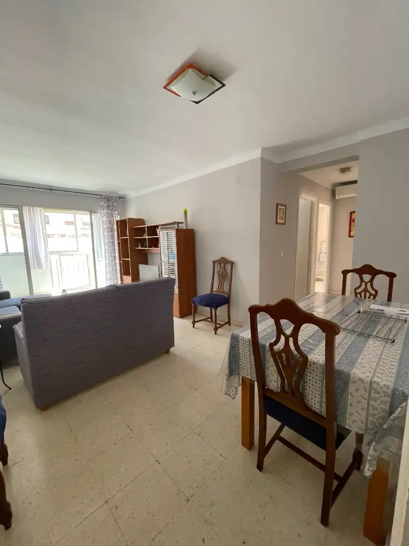 Sala d'estar de Pis en venda en Málaga amb Aire condicionat i Moblat