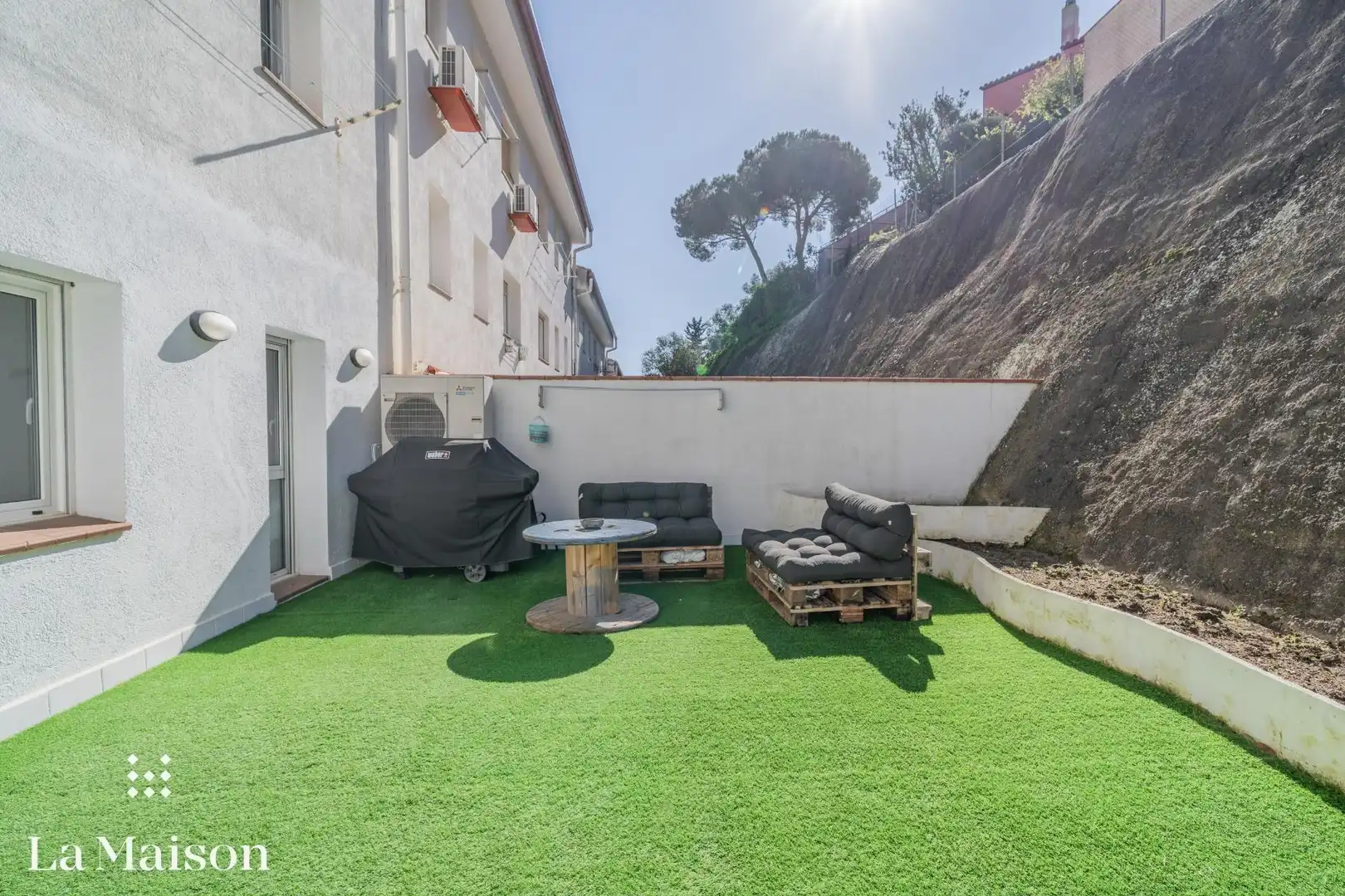 Terrace of Ground floor for sale in Sant Andreu de Llavaneres  with Air Conditioner, Private garden and Terrace