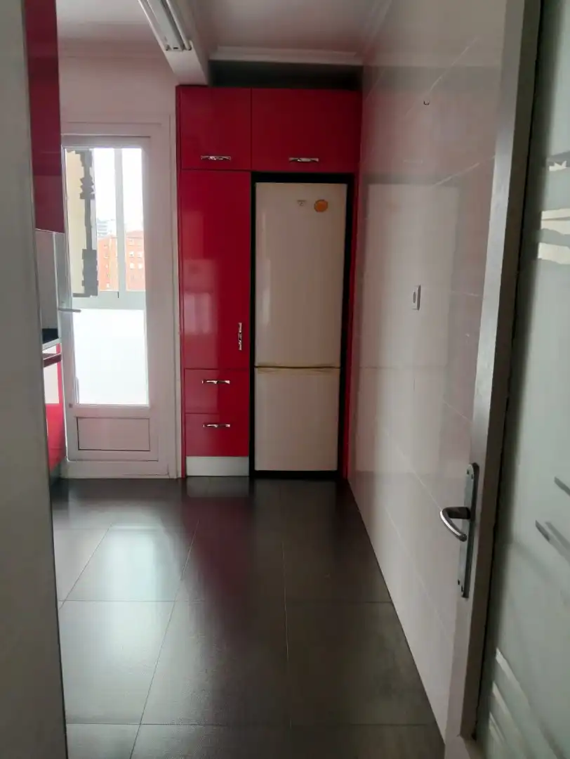 Kitchen of Flat for sale in Bilbao   with Heating, Terrace and Furnished