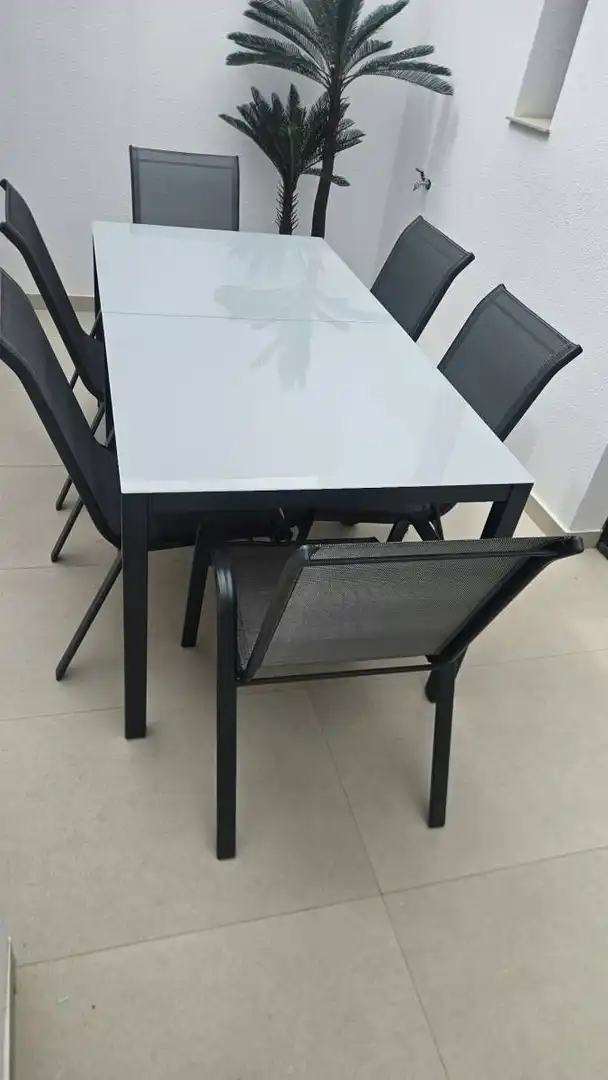 Terrasse von Einfamilien-Reihenhaus zur Miete in Rafal, Alicante