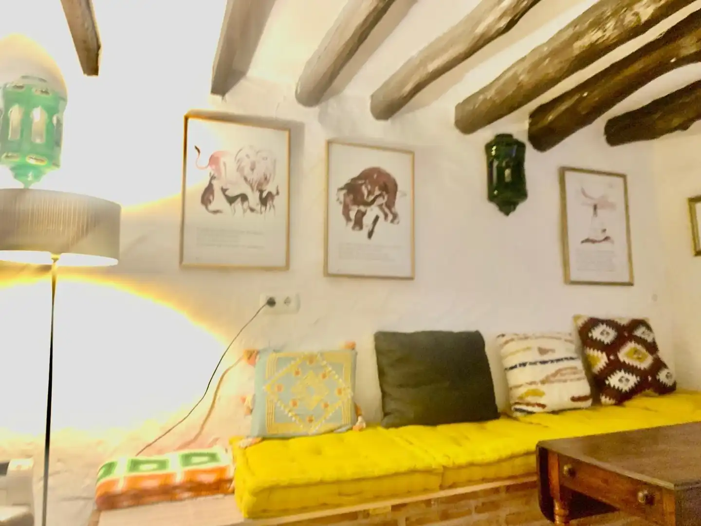 Living room of Detached homes for sale in Alcaucín  with Terrace, Storage room and Furnished