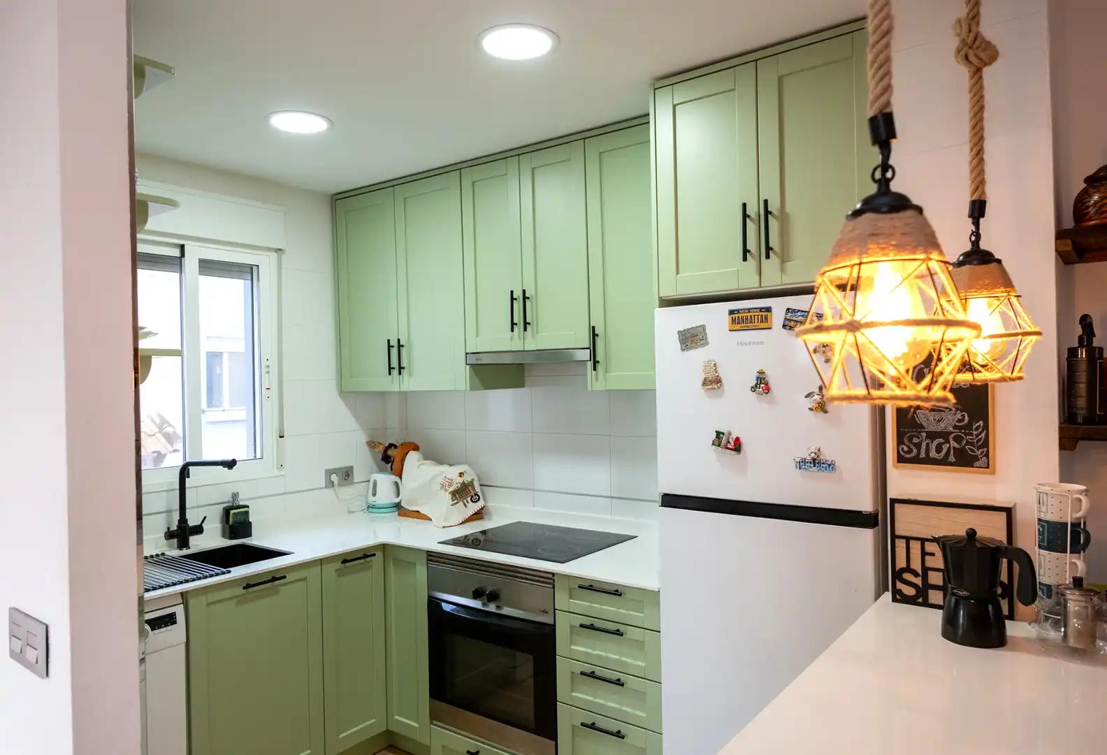 Kitchen of Attic for sale in Cartagena  with Air Conditioner, Heating and Parquet flooring