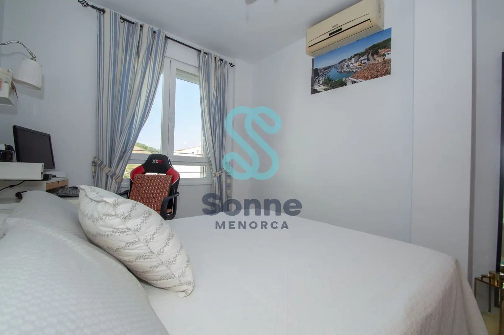 Bedroom of Flat for sale in Ferreries  with Air Conditioner