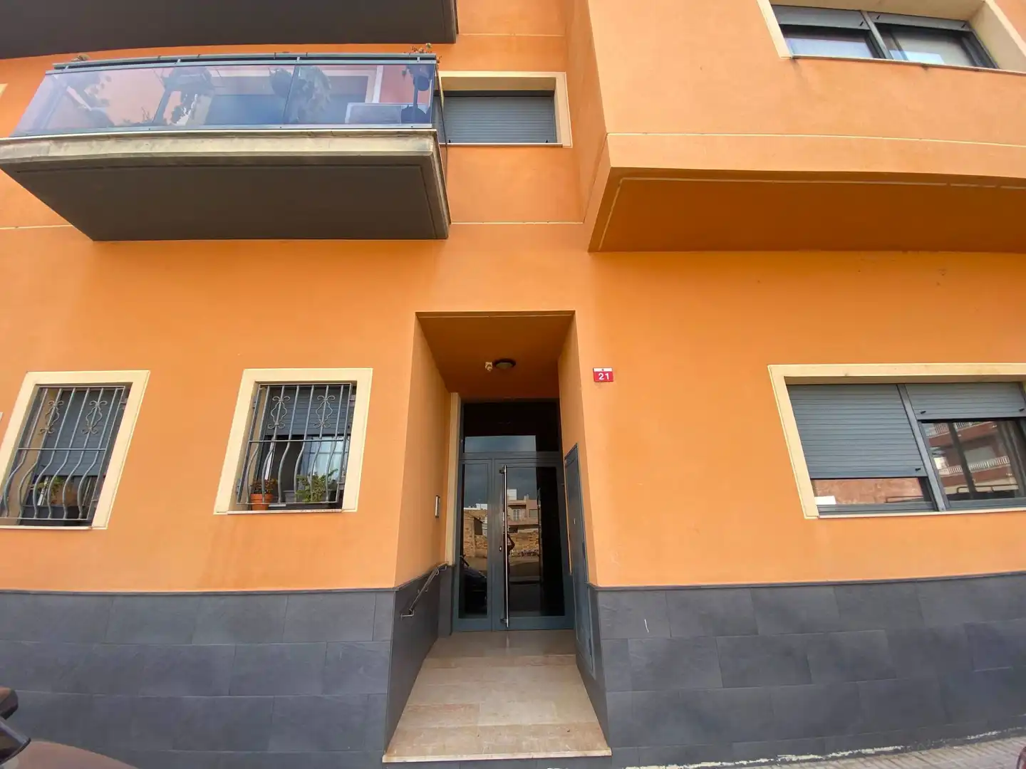 Vista exterior de Apartamento en venta en Camarles con Terraza
