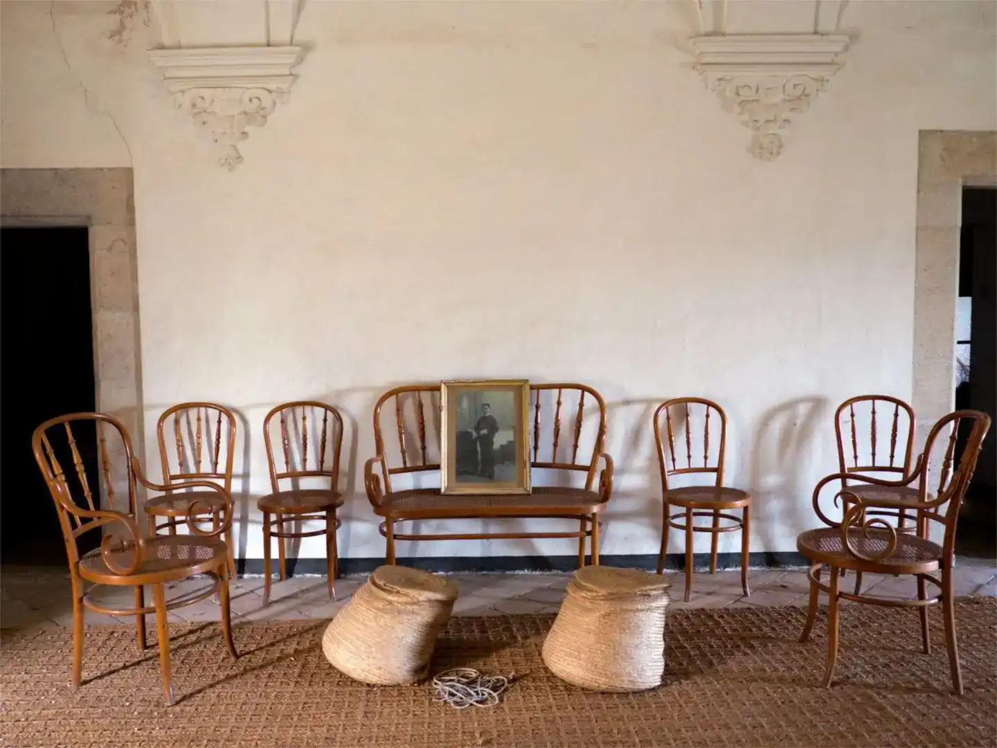 Sala d'estar de Finca rústica en venda en Celrà amb Balcó