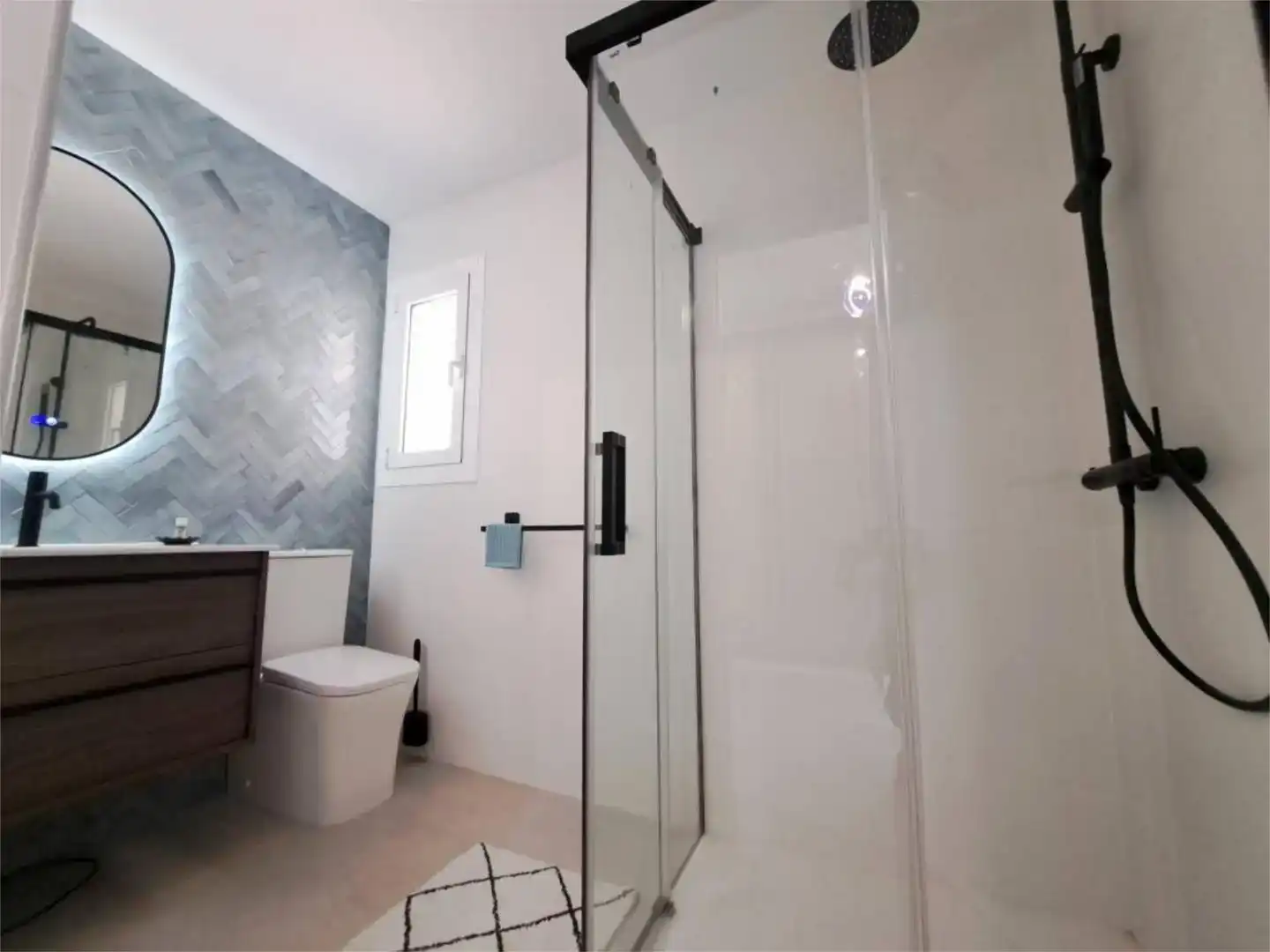 Bany de Casa o xalet de lloguer en Roses amb Aire condicionat i Piscina